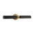 Cole 23-in Brushed Gold and Matte Black Wall/Picture Light