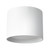 Uma 9-in White dimmable LED Semi-Flush Mount