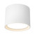 Uma 9-in White dimmable LED Semi-Flush Mount