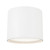 Uma 12-in White dimmable LED Semi-Flush Mount