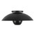 Umbra 14-in Black Semi-Flush Mount