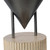 Versus 15-in Aged Steel Table Lamp