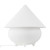 Rowan 17-in Antique White Table Lamp with White Linen Shade