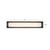 Charleston 24-in Black dimmable LED Bathroom Vanity Light