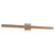 Galleria 37-in Vintage Brass dimmable LED Wall/Picture Light