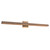 Galleria 37-in Vintage Brass dimmable LED Wall/Picture Light