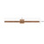 Galleria 37-in Vintage Brass dimmable LED Wall/Picture Light