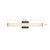 Rico 24-in Brushed Nickel dimmable LED Wall/Vanity Light