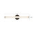 Tectra 24-in Brushed Nickel dimmable LED Wall/Vanity Light