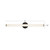 Tectra 30-in Brushed Nickel dimmable LED Wall/Vanity Light