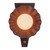 Furrow 12-in Burgundy Wall Sconce