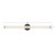 Vire 36-in Brushed Nickel dimmable LED Wall/Vanity Light