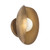 Cortez 5-in Vintage Brass dimmable LED Wall/Vanity Light