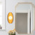 Cortez 5-in Vintage Brass dimmable LED Wall/Vanity Light