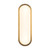 Evelyn 16-in Alabaster dimmable LED Bathroom Wall/Vanity Light with Brushed Gold Finish