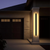 Modern Outdoor Wall Lamp 2" W