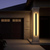 Modern Outdoor Wall Lamp 2" W