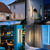 Modern Outdoor Wall Lamp 2" W