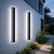 Modern Outdoor Wall Lamp 4" W