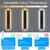 Modern Outdoor Wall Lamp 4" W