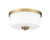 Arlington 2 Light Flush Mount