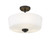 Arlington 3 Light Semi Flush Mount
