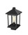 Portland 1 Light Outdoor Post Mount Fixture (531PHMS-BK)