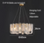 Designer Crystal Lustre Ring Chandelier Lighting