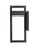 Luttrel 1 Light Outdoor Wall Light (566M-BK-LED)