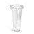 Ruffle Glass Vase, Clear