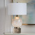 31"H Selborne Table Lamp with White Shade