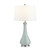 Set of 2 Glazed Seafoam Ceramic Table Lamp with Shade