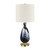 29.5" Glass Table Lamp with Shade