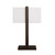 28"H Metal Table Lamp With Shade