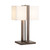 28"H Metal Table Lamp With Shade