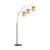80" 3-Light Floor Lamp with Rattan Shades