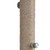 80" 3-Light Floor Lamp with Rattan Shades