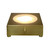 3" Gold Metal LED Uplight
