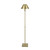 48" Metal Floor Lamp with Metal Shade