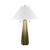 31" Metal Table Lamp with Linen Shade