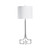 33"H Lux Table Lamp with White Shade