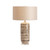Set of 2 30"H Ceramic & Crystal Table Lamps with Shades