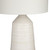 33.25"H Sherie Table Lamp with White Shade