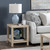 Set of 2 24.75"H Ceramic & Crystal Base Table Lamp With Shade