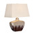22.25" Ceramic Table Lamp with Linen Shade