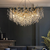 Akari Art Crystal Tree Branch Chandelier Lighting