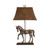 29.5" H Bronze Brown Horse Table Lamp