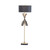 62.5"H Boat Oar Floor Lamp