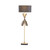 62.5"H Boat Oar Floor Lamp