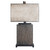 30.5"H Resin Table Lamp with Beige Shade
